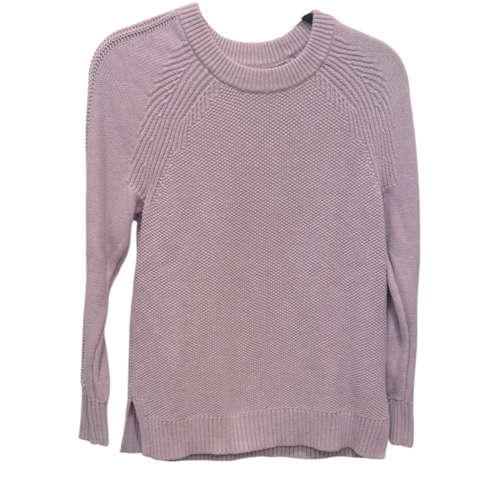 GAP Women's Light Purple Crew Neck Sweater